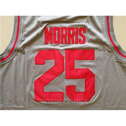 Camiseta Pelicula Bayside Marcus Morris NO 25 Gris